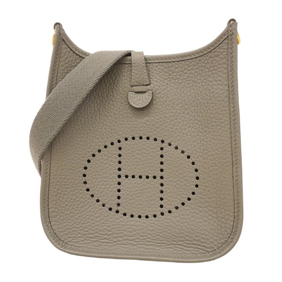 Hermes Hermès Evelyn TPM Taurillon Clemence Shoulder Bag, Grimeyer, B Stamp, ... - Picture 1 of 10
